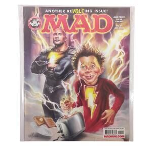 MAD Magazine June 2022 No 25 Black Adam Shazam The Rock DC Comics Humor EC